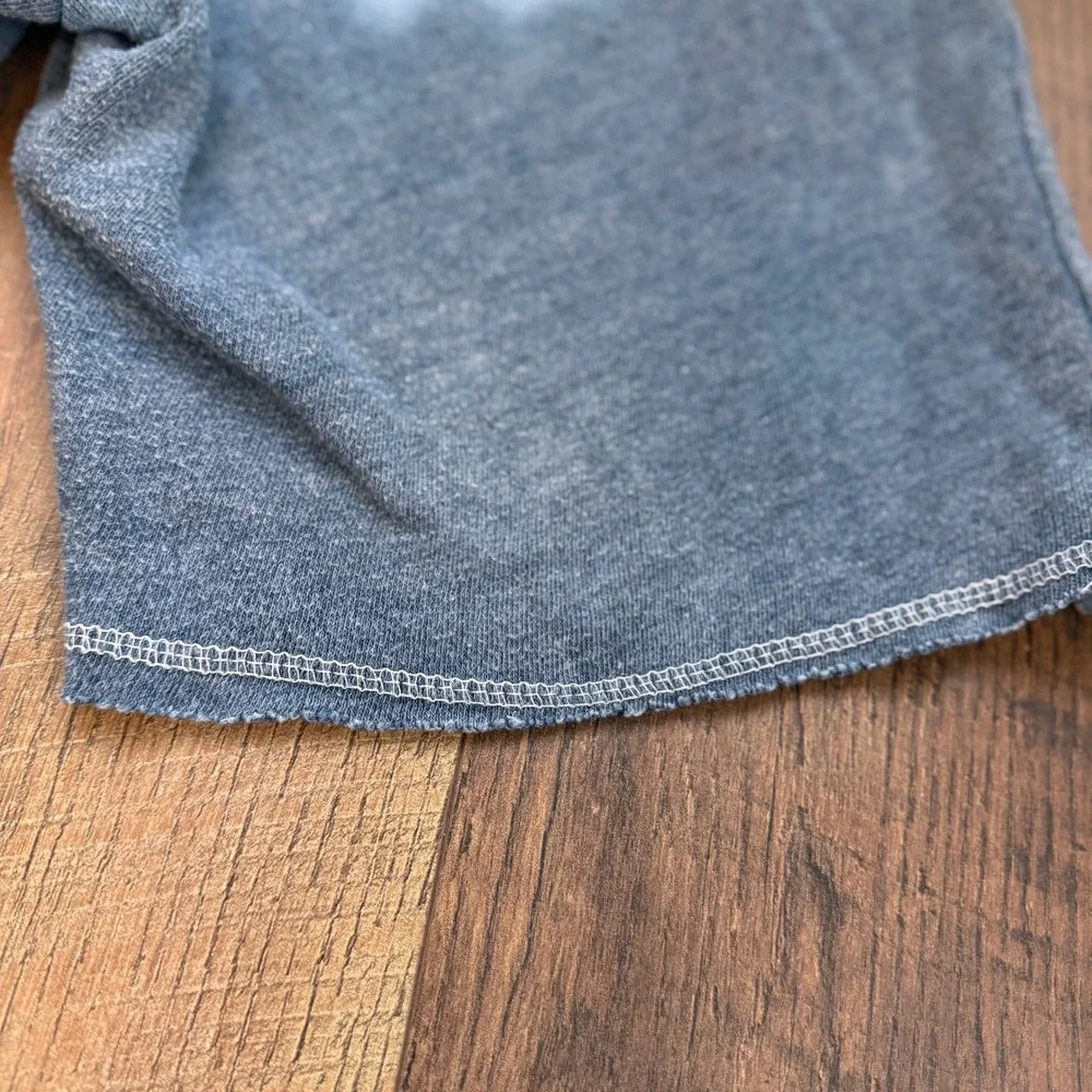 Vintage Havana Ombre Sweatshirt Shorts Kids Size L Turquoise Grey